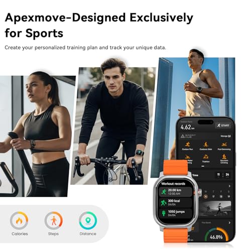 KOSPET Pulse Smart Watch, 1.96" AMOLED Display, 25-Day Battery, Android/iOS - image 4
