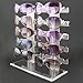 LittleTiger Two Row Sunglasses Rack Sunglasses Holder Display Stand
