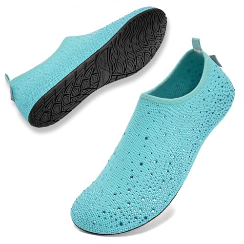 Image of WateLves Womens Barefoot Water Shoes Travel House Slippers for Indoor and Outdoor Aqua Socks for Beach Swim Surf Yoga Dancing Camping Must Haves