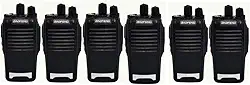 Kit 6 Walkie-talkie Baofeng Radio Comunicador Alto Alcance Bf777s