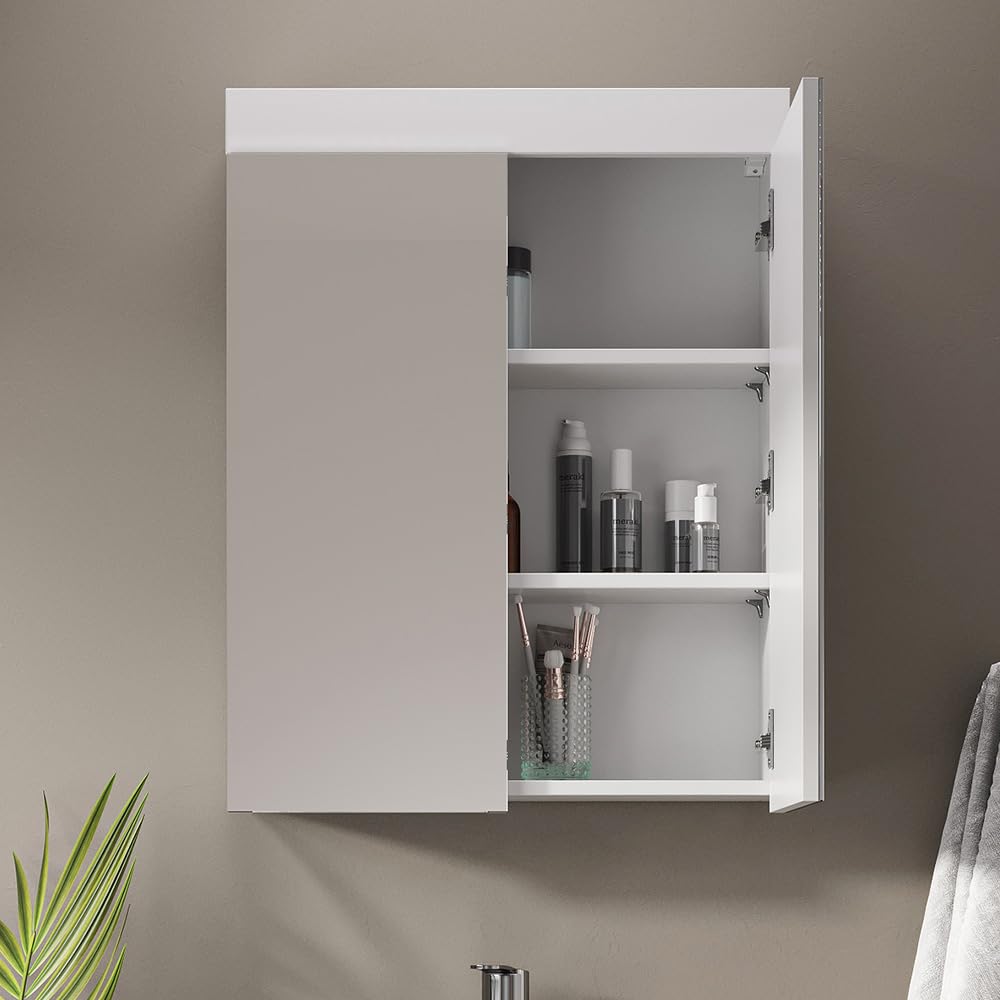 Badkamer spiegelkast Luna Oldstyle 60 x 77 cm Vicco