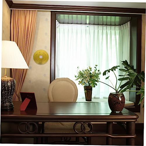 Brújula decorativa Feng Shui estilo chino tradicional miniatura 5