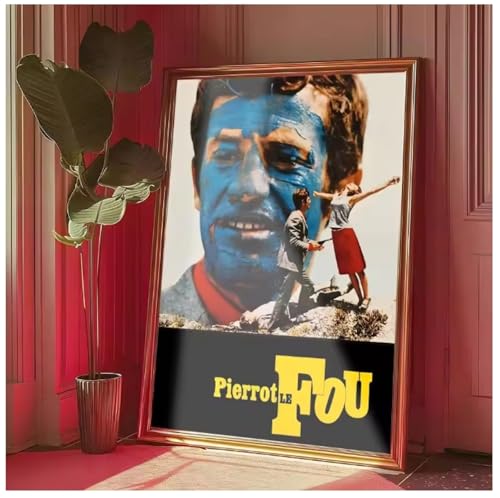 Poster Pierrot le Fou pour habiller un mur de chambre