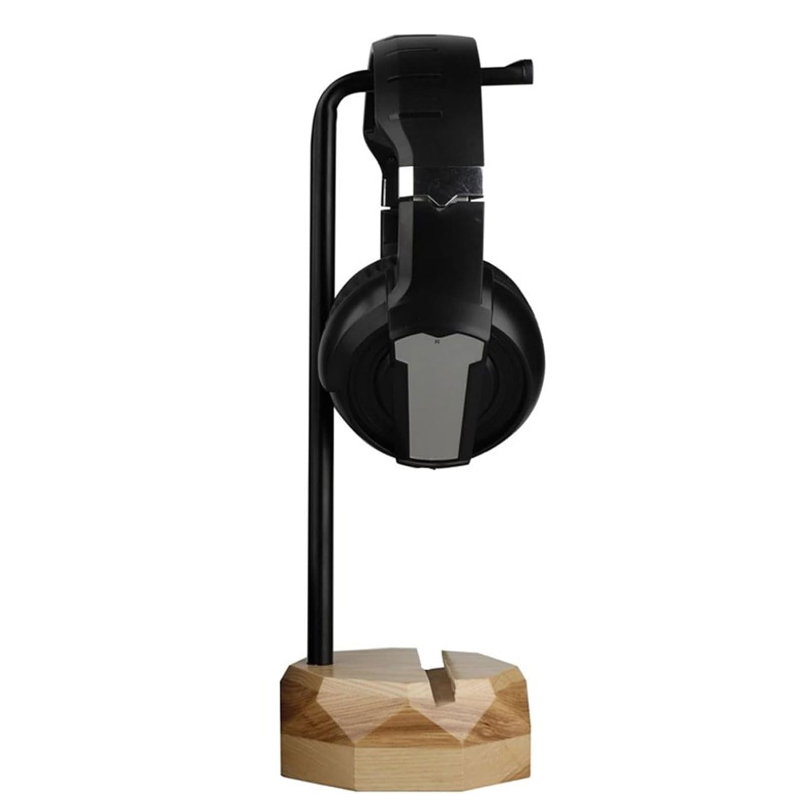 TOMRAIN Supporto per Cuffie, Supporto per Cuffie da Tavolo, Supporto per Cuffie in Metallo, Gancio per Cuffie Montato sulla Testa per la Maggior Parte delle Cuffie da Gioco Musicali