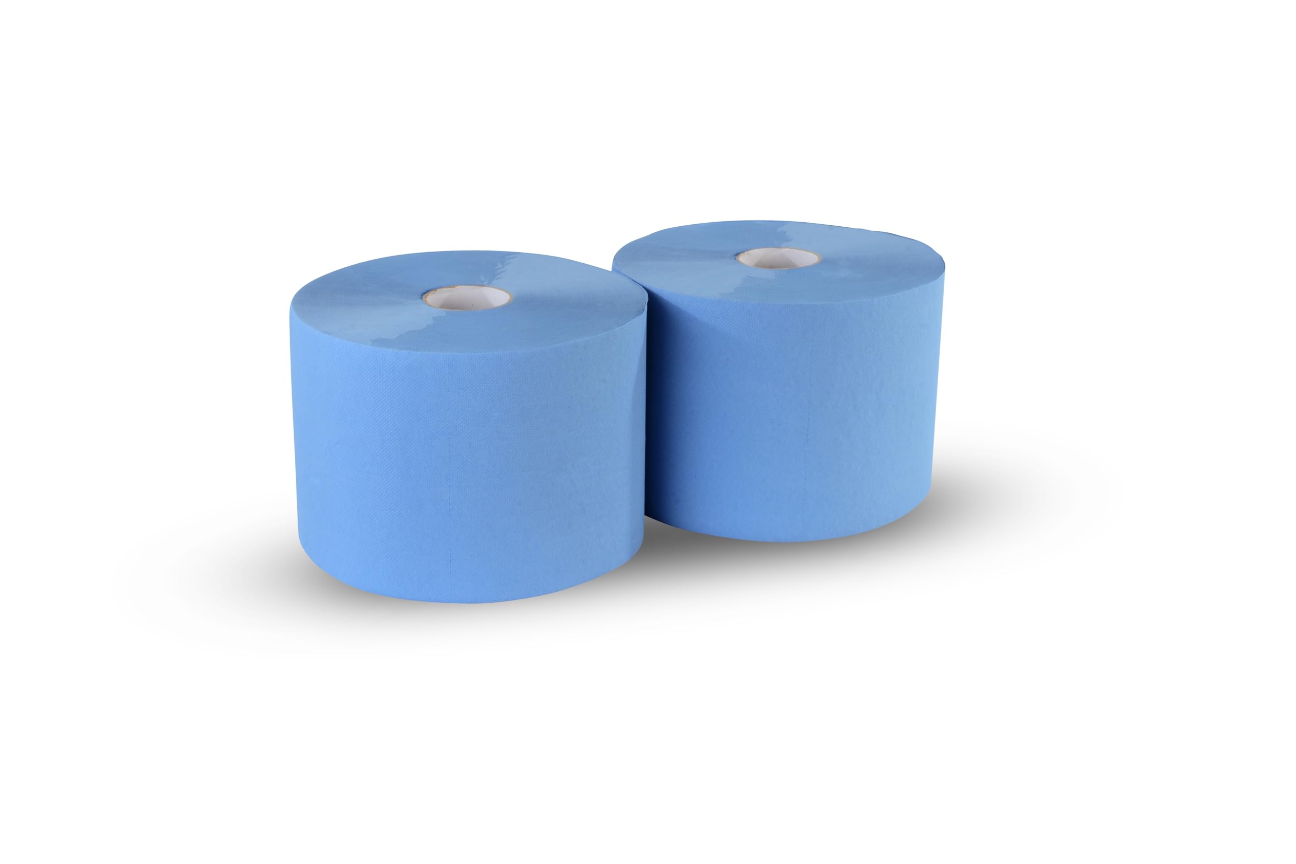 Funny Paper - Toallas de limpieza (2 capas, 22 cm, 2 rollos de 1000 hojas), color azul