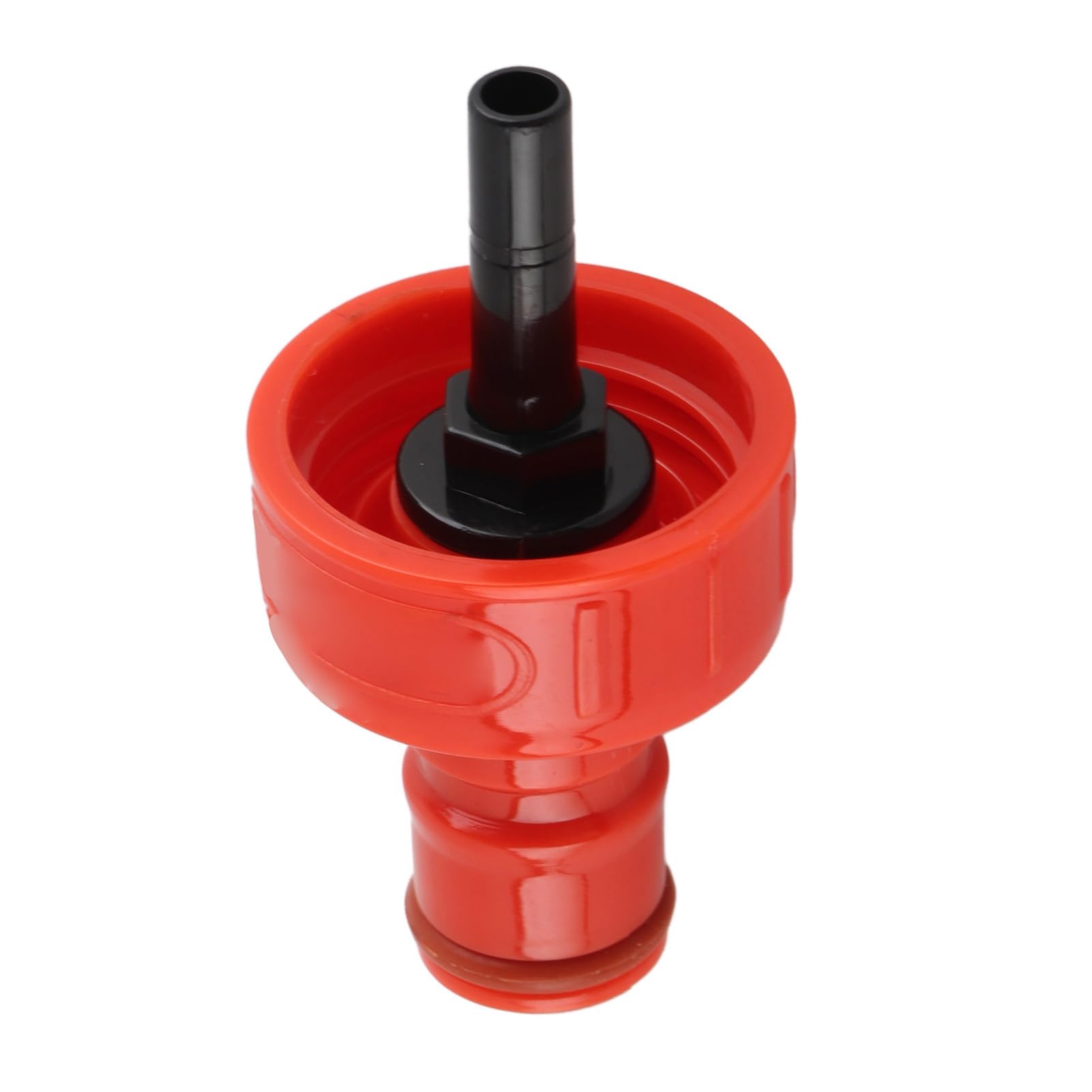 Carbonation Cap, Plastic Ball Lock Keg Post G1/4 Bottle Filling Cap Lightweight Ball Lock Type Keg Carbonation Adapter with Sealing Gasket No Damage to Bottles Soda Bottle Filling