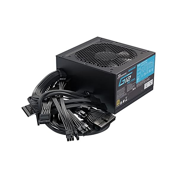 Seasonic Fuente de alimentación para PC G12 GC-750 80 Plus Gold ATX 12 V, 750 W, Alta eficiencia, refrigeración óptima, bajo Consumo y silenciosa - Image 3