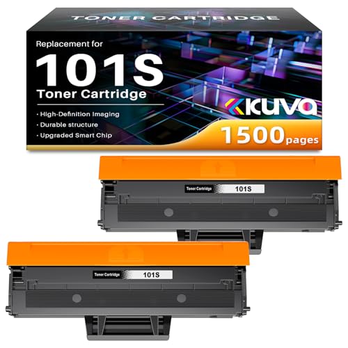 MLT D101S Toner Compatible para Samsung Mlt D101S MLT D101S D101S Tóner para Samsung ML 2160 ML 2165 ML 2165W ML 2168 SCX 3405W SCX 3405F SCX 3405 SCX 3405FW SCX 3400 SF 760 SF 760P (2 Negro)