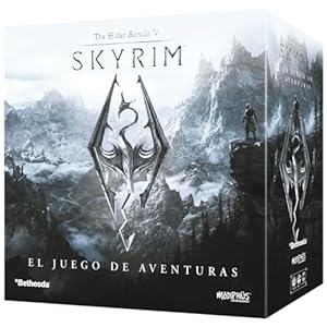 Modiphius Entertainment The Elder Scrolls V: Skyrim El Juego de Aventuras Juego de Mesa, A Partir de 14 Años, De 1 a 4 Jugadores, 60-120 Minutos por Partida, Español
