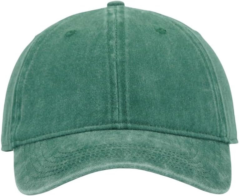 Miniatura 2 de Gorras de béisbol vintage de algodón lavado, ajustables, sin estructura, suaves, en blanco, casuales, para papá, para hombres y mujeres