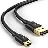 UGREEN 2.0 A USB-A & Mini-USB, Charging and Data Cable, 1.5 Meters, Black
