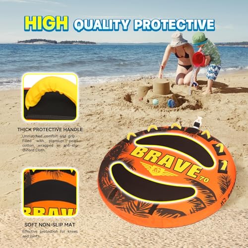 image for XGeek Towable Tubes for Boating,1-4 Rider Water Sport Towables for Boa