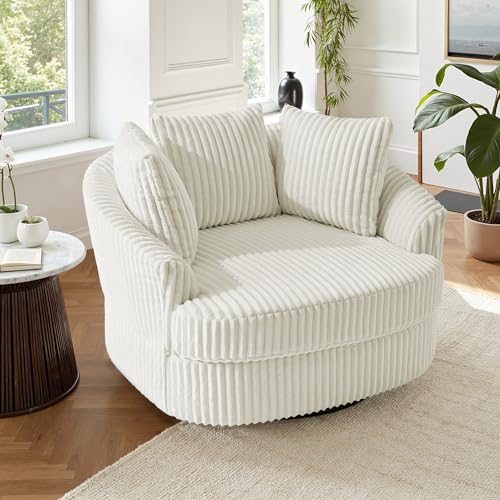 Sillón Plegable Peluche Beige miniatura 5