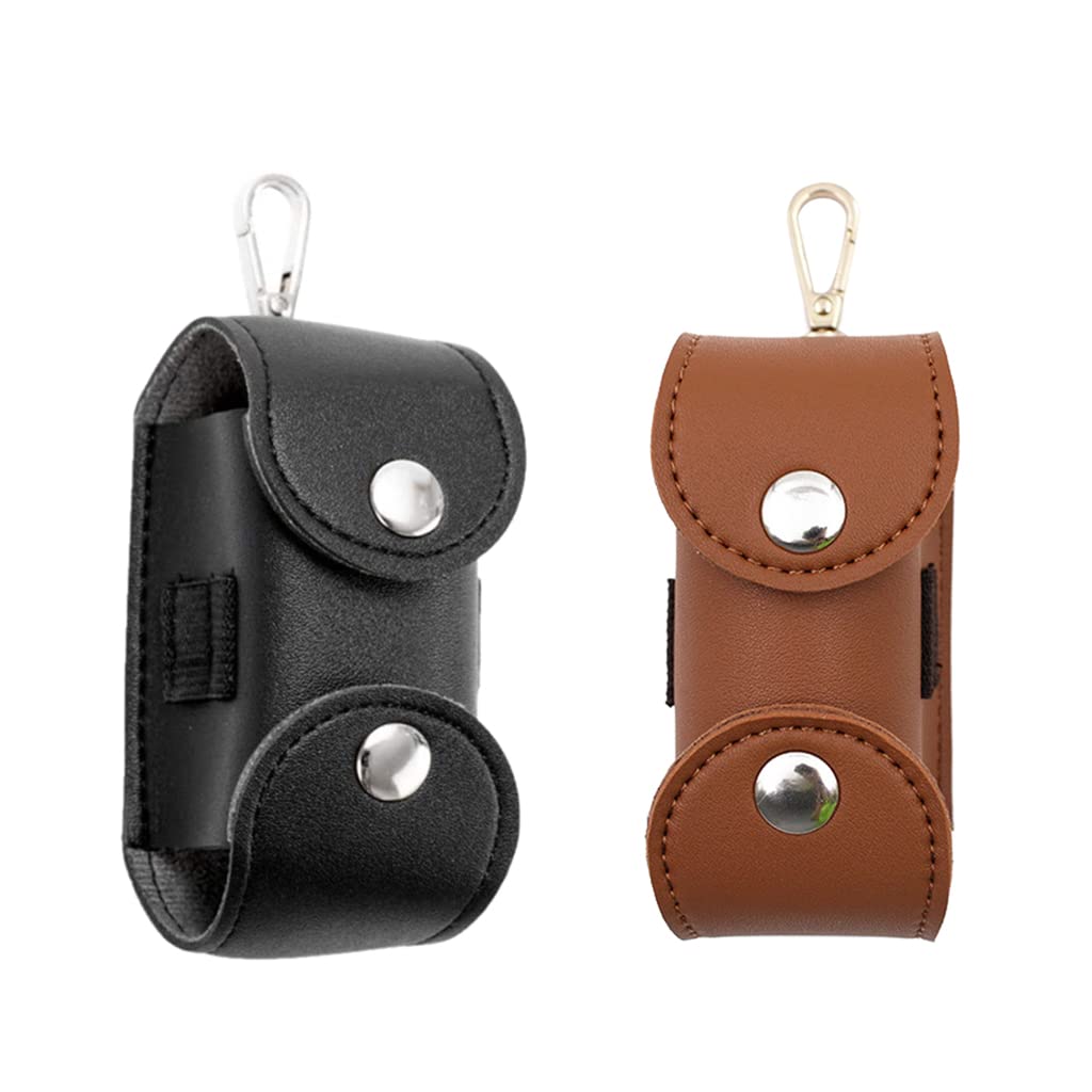 Sac de rangement pour balles de golf en cuir portable