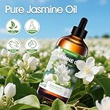 Aceite de Jazmín 100 ml, aceites esenciales puros de Jazmín...
