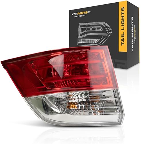 KarParts360 Para Honda Odyssey 2014 2015 2016 2017 Conjunto de luz trasera lado del conductor con bombillas LED sustituye a HO2804104 | 33550TK8A11