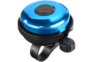 Accmor Classic Bike Bell: Crisp, Clear Sound for Safety and Style