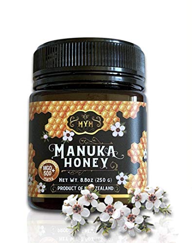 MYM Manuka Honey Produce In New Zealand 100% Pure Halal Certified (MGO400+, MGO500+ &MGO800+) (MGO500+)
