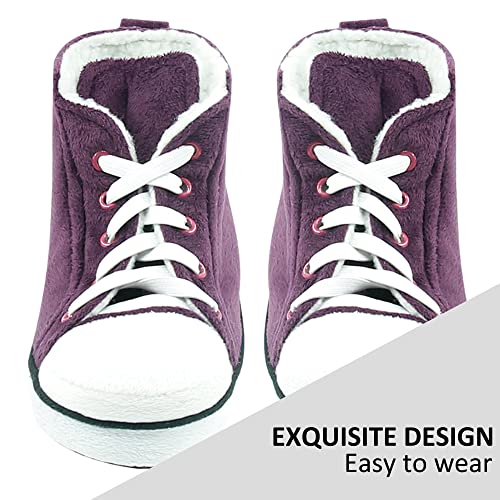Gohom Children's Fleece Winter Indoor Slipper Boots House Red&Black Us #TOP4