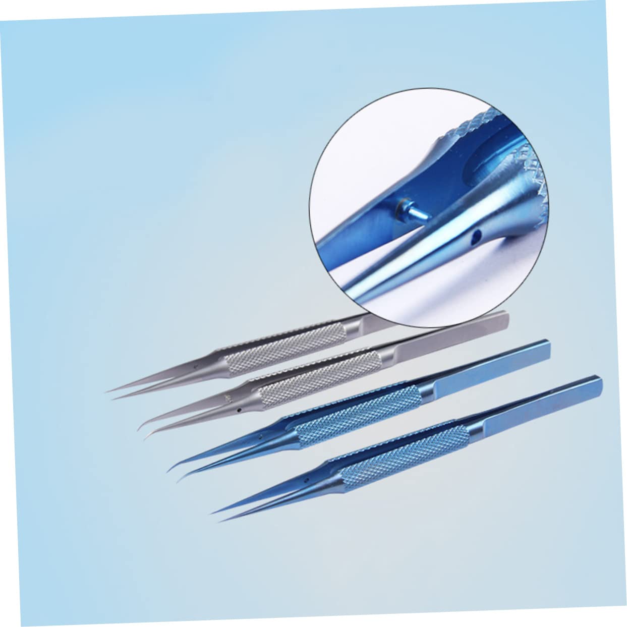 Pinzette di Precisione in Lega di Titanio 0, 15mm per Riparazione