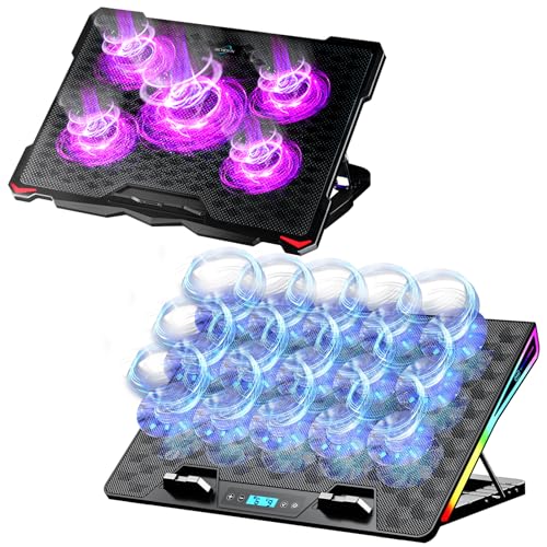 AICHESON Gaming Laptop Cooling Stand y Set de Enfriamiento S035 Purple para Laptop miniatura 1