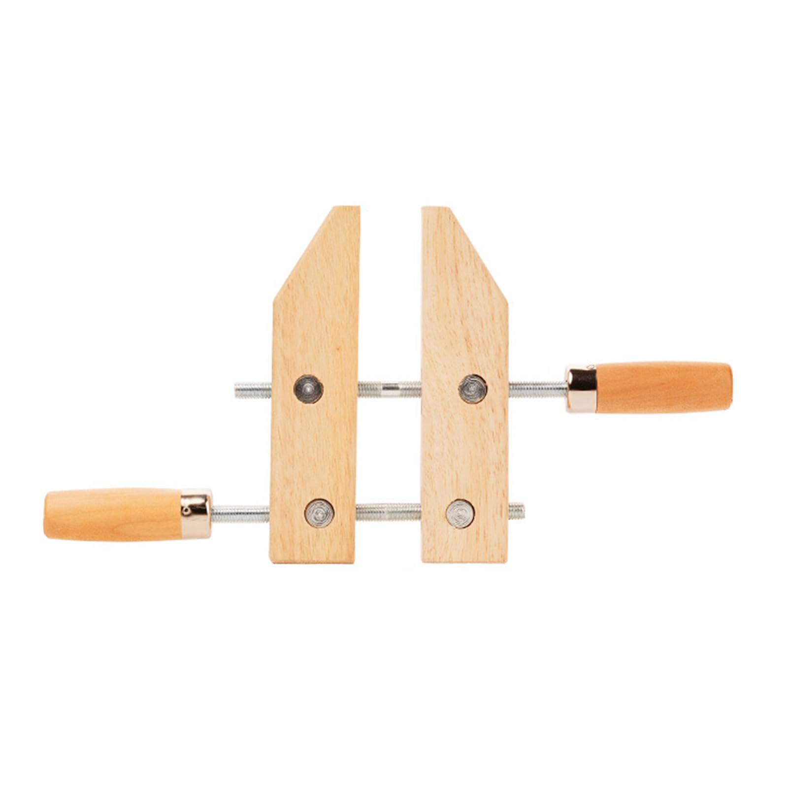 Wooden Handscrew Clamp Adjustable Parallel Woodworking Clamp for Efficient Clamping in Woodworking Projects Stability Parallel