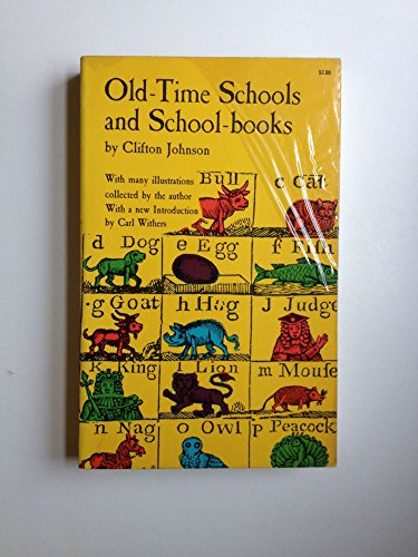 Old-Time Schools and School-Books 0486210316 Book Cover