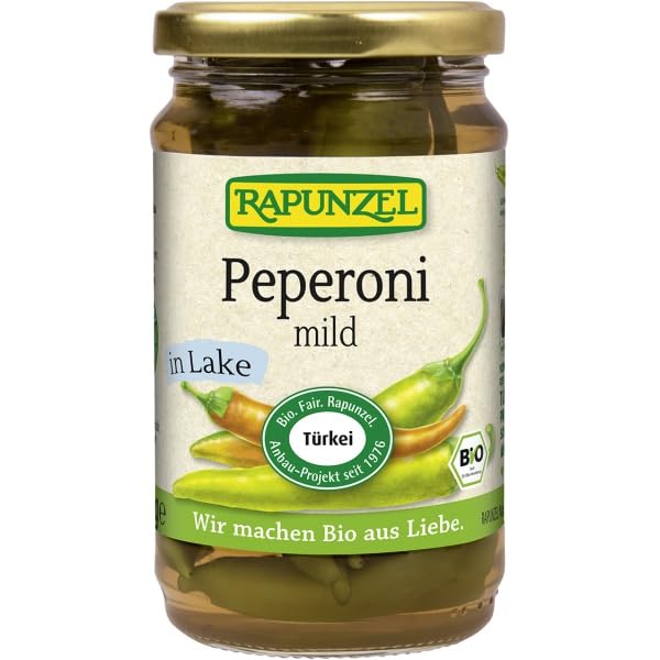 Rapunzel Milde Peperoni in Lake (270 g) - Bio