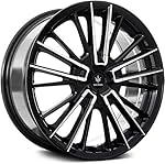Verde Wheels - V10 Influx Black with Machined Face Wheel with Dual Bolt Pattern 16x7.5'/5x4.5' or 5x5'/+40mm Offset