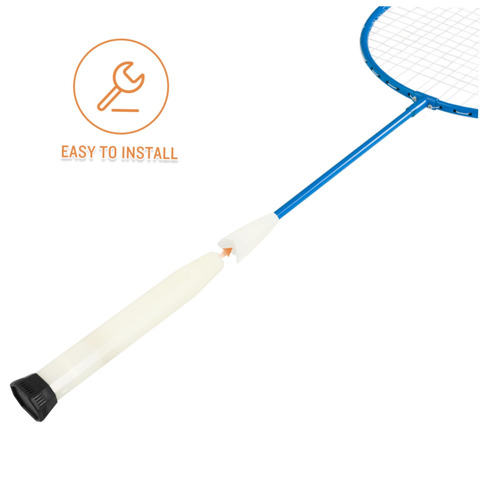 Toyvian Grip per Badminton Sostituzione Antiscivolo Design Ergonomico Impugnatura Resistente e Duratura Accessorio Indispensabile per Sportivi