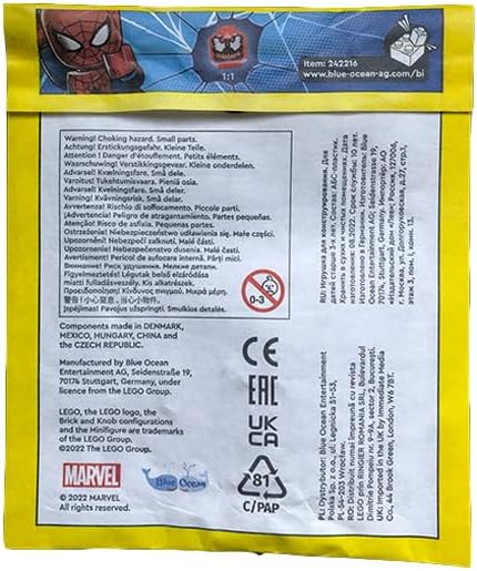Lego Marvel Carnage Foil & Paper Pack #242216 by Lego