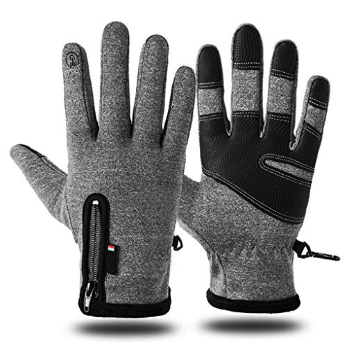 Afinder Men Women Windproof Ski Gloves Winter Warm Cold Proof Cycling Motorcycle Rider Mittens Touch Screen Gloves Winter Camping Hunting Running Gloves