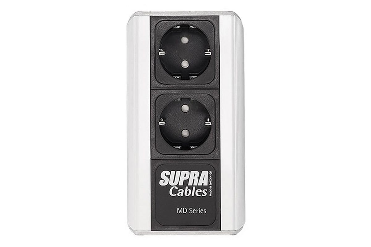 Supra Cables MD-02-Eu MK II Netzleiste 2-Fach