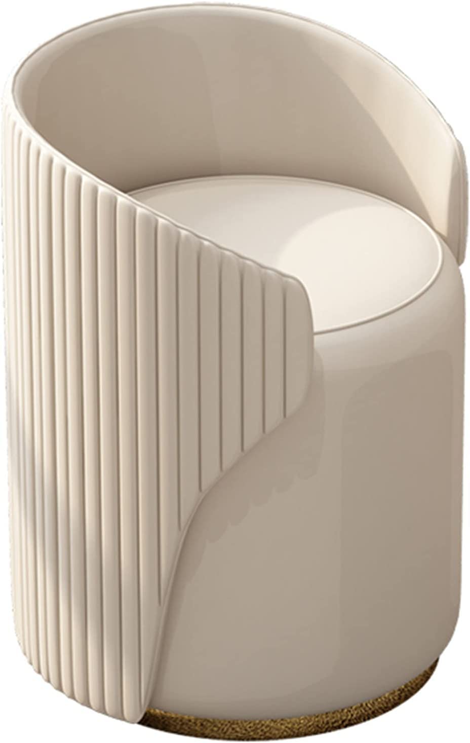 Silla de tocador de maquillaje de terciopelo y taburete para dormitorio deco