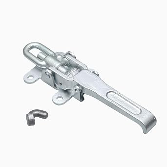 Casting Toggle Latch Heavy Duty Adjustable Draw Latch for Dump Trucks, Trailers, Toolboxes and Rear Gate Applications