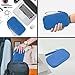 CAOODKDK Electronics Accessories Organizer Pouch, Electronic Organizer Travel Case Cable Organizer for Cable, Charger, SD Card, Business Travel Gadget Bag (Blue)