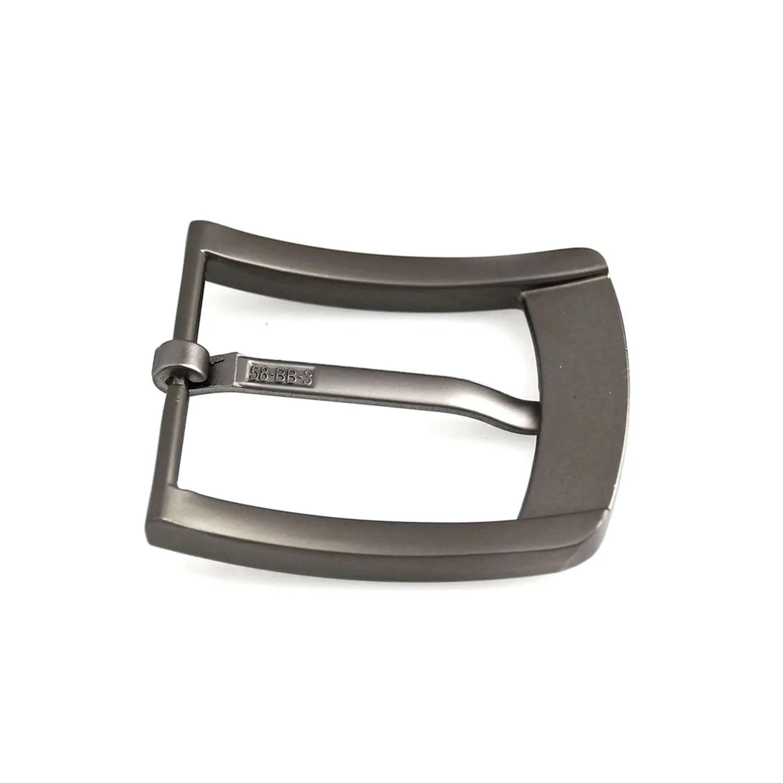 Fibbie Per Cinture 12 pezzi di fibbia for cintura in metallo da 4 cm con estremità spazzolata, perno singolo, mezza pelle, for jeans, adatta for 38 mm Per Uomo E Donna