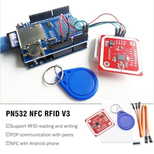 PN532 NFC NXP Module XTVTX 2pcs PN532 NFC RFID V3 Module V3 Kit Near Field Communication Reader I2C SPI HSU - Image 3