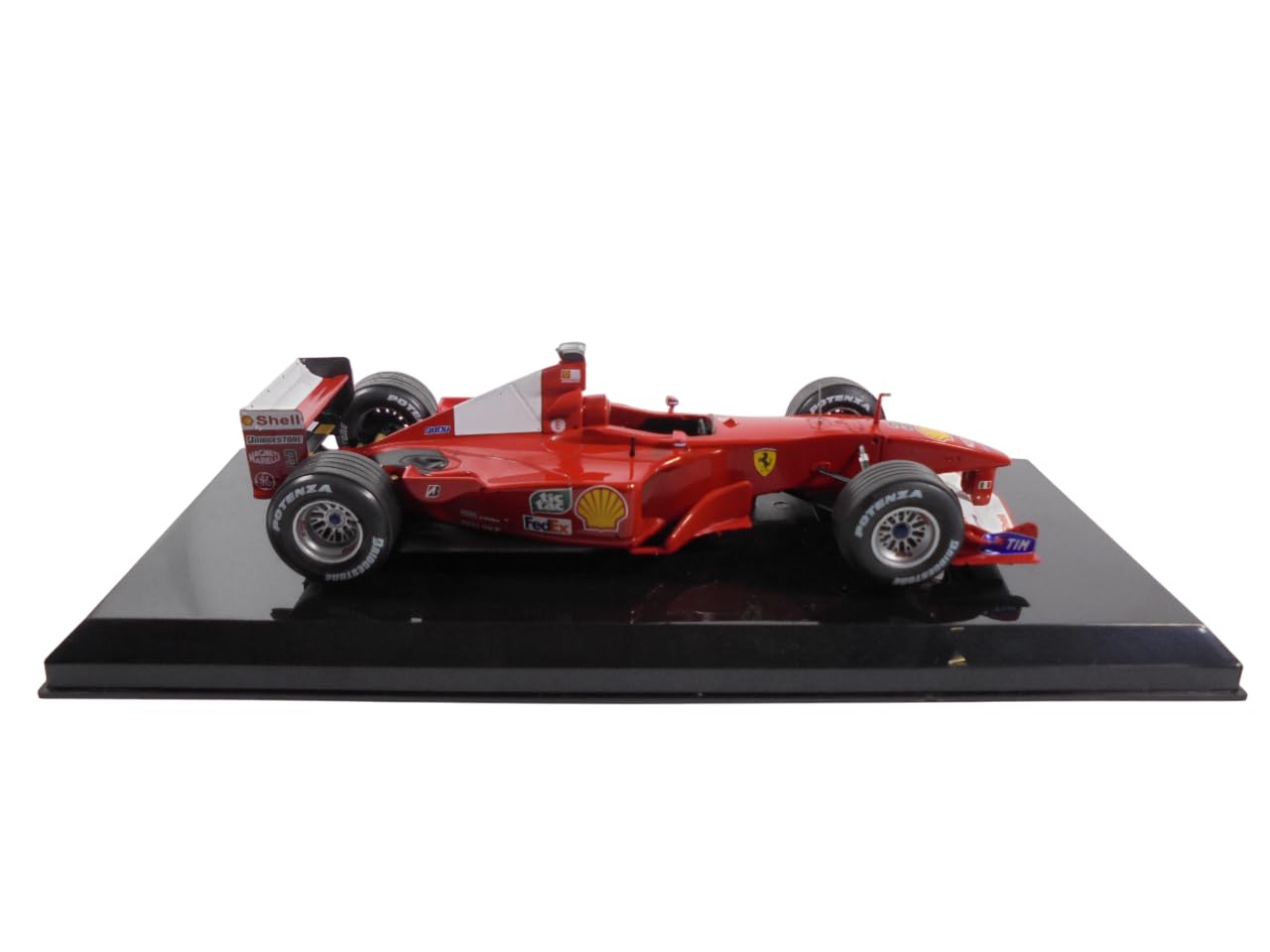 OPO 10 Formule 1 Compatible avec Ferrari F1-2000 Michael Schumacher 2000-1/24 Voiture Miniature - GF002