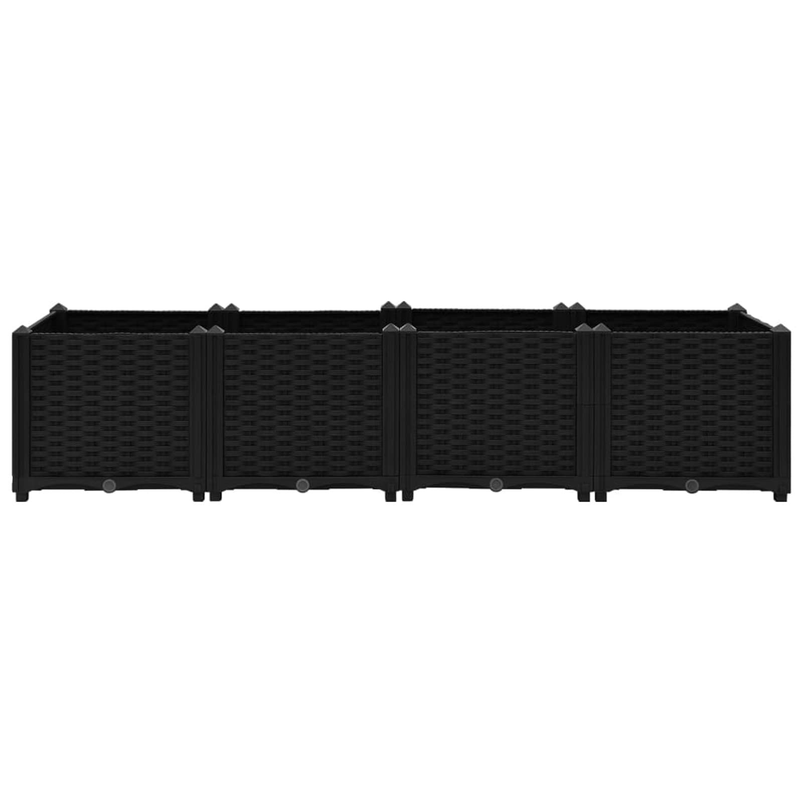 Arriate, Mesa De Cultivo, Huerto Domestico, Cultivo De Plantas Aromaticas, Arriate De Jardín,Arriate Huerto, 160x40x38 cm Polipropileno