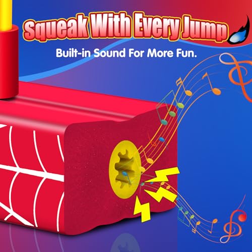 Image of Pogo Stick Foam Pogo Jumper for Kids: Cool Toys for Boys 4-6, Outdoor Toys for Kids Ages 4-8, Toys for 3 4 5 6 7 8 Year Old Boys, 3+ Year Old Boy Gift, Birthday, Easter, Christmas