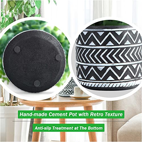 Kazeila 3 Pack Artificial Potted Plants,Fake Snake Plant,Greenery Eucalyptus Leaves And Flocked Sage Plant,Faux Desk Plants For Indoor Home Office Farmhouse Kitchen Bathroom Table Decor #TOP5