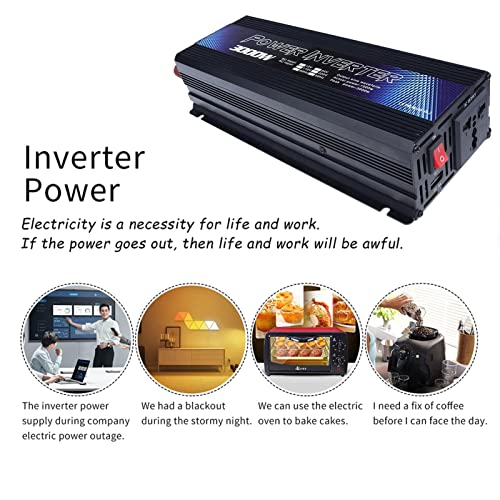 Adaptador de energia para carro - Conversor de carro DC12V para AC110-220V | Suprimentos de carga de