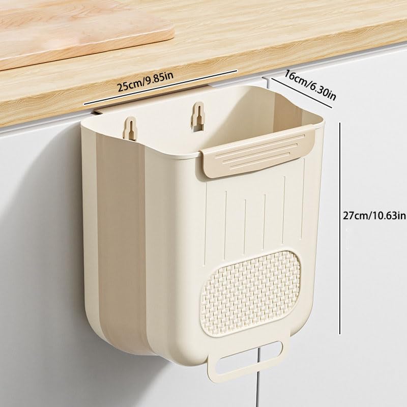 Caneca Plegable para Gabinetes de Cocina Blanca miniatura 2