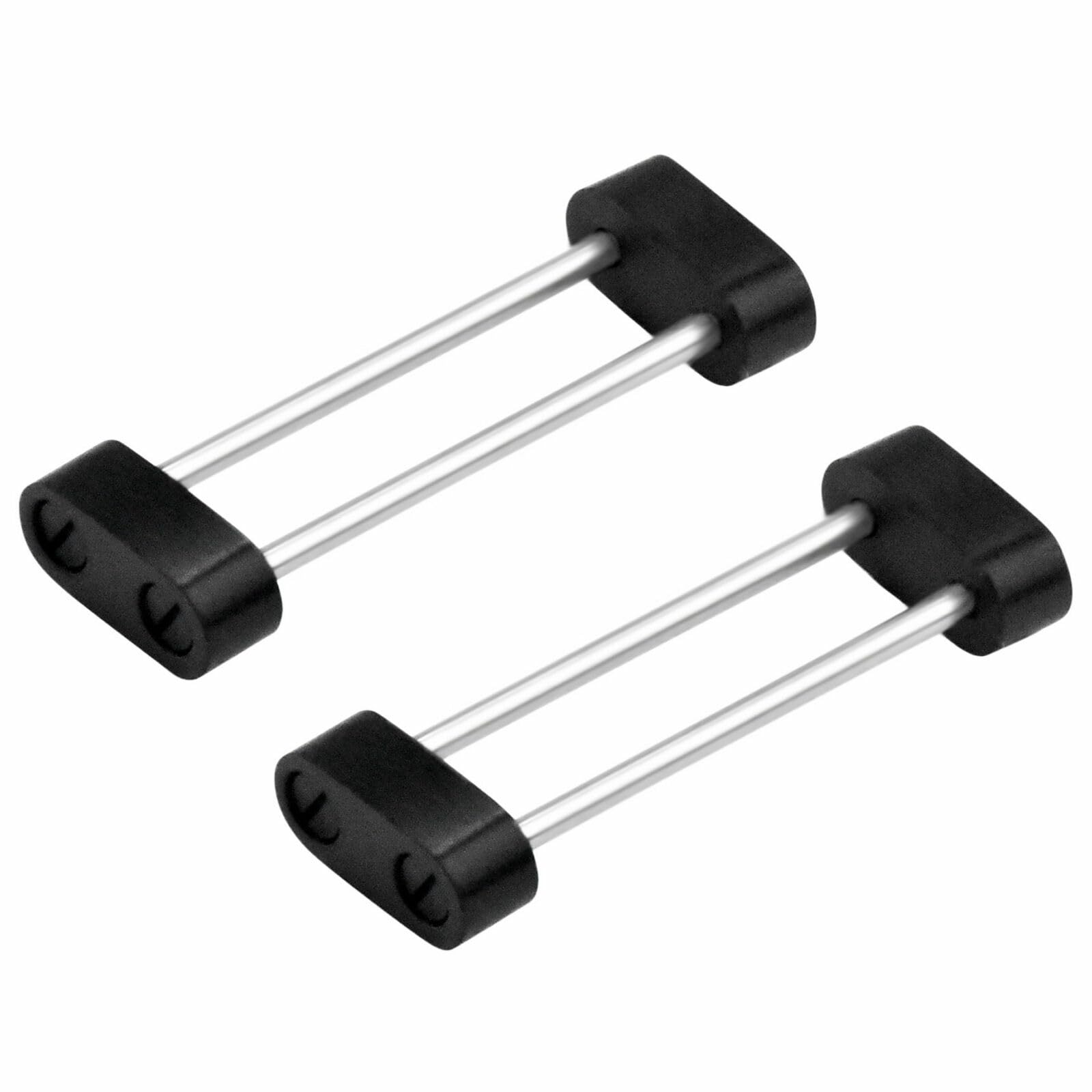 Ewatchparts Tube, Screw Adapter Lugs Set Compatible With Suunto Core Watch Rubber Band Strap Black Pvd