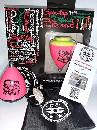 trompos space SXRRSCU Saturno Xt Roller Gerardo Montero y Javi De María kreisel, Rosa, Mediano