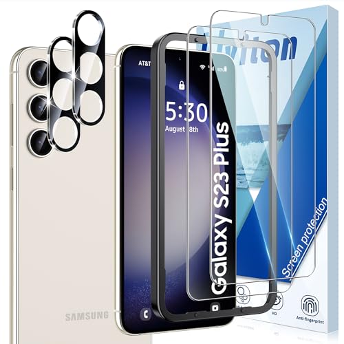 Image of SHILD - (Pack of 1) UV Tempered Glass Screen Protector for --------- 5G (6.8 inch) | 9H Hardness | HD Clarity | Fingerprint Unlock Compatible | Full Edge-to-Edge Coverage | Easy UV Installation (Clear UV, S23 Plus)
