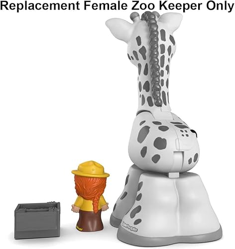 Miniatura 5 de Pieza de repuesto para Fisher-Price Little People Giraffe Playset - CMP29  Reemplazo Mujer Zoo Keeper
