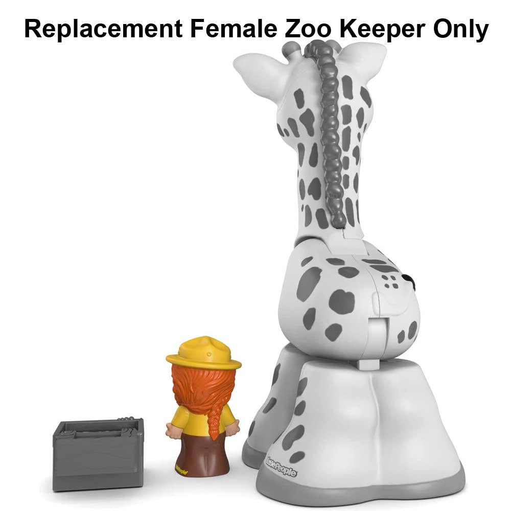 Ersatzteil für Fisher-Price Little People Giraffe Playset - CMP29 ~ Ersatz Buchse Zoo Keeper