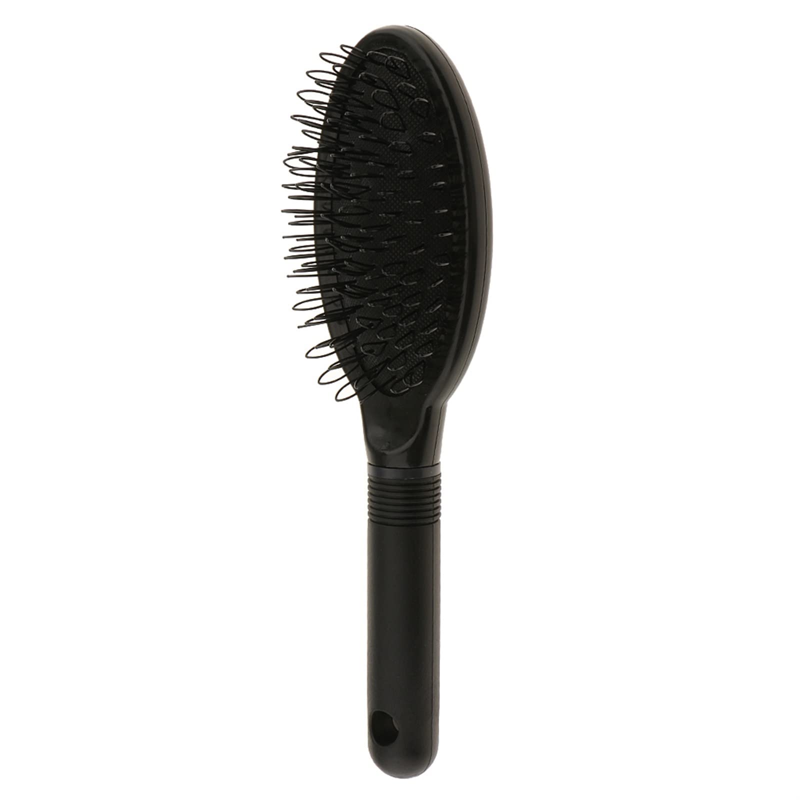 DieffematicSZ Grzebień Ring Tooth Plastic Black Wig Hairdressing Styling Hair Extension Comb